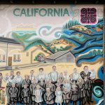 Gallery 1 - Right side of the mural: Sointula Commune in the very hilly area east of Fort Bragg