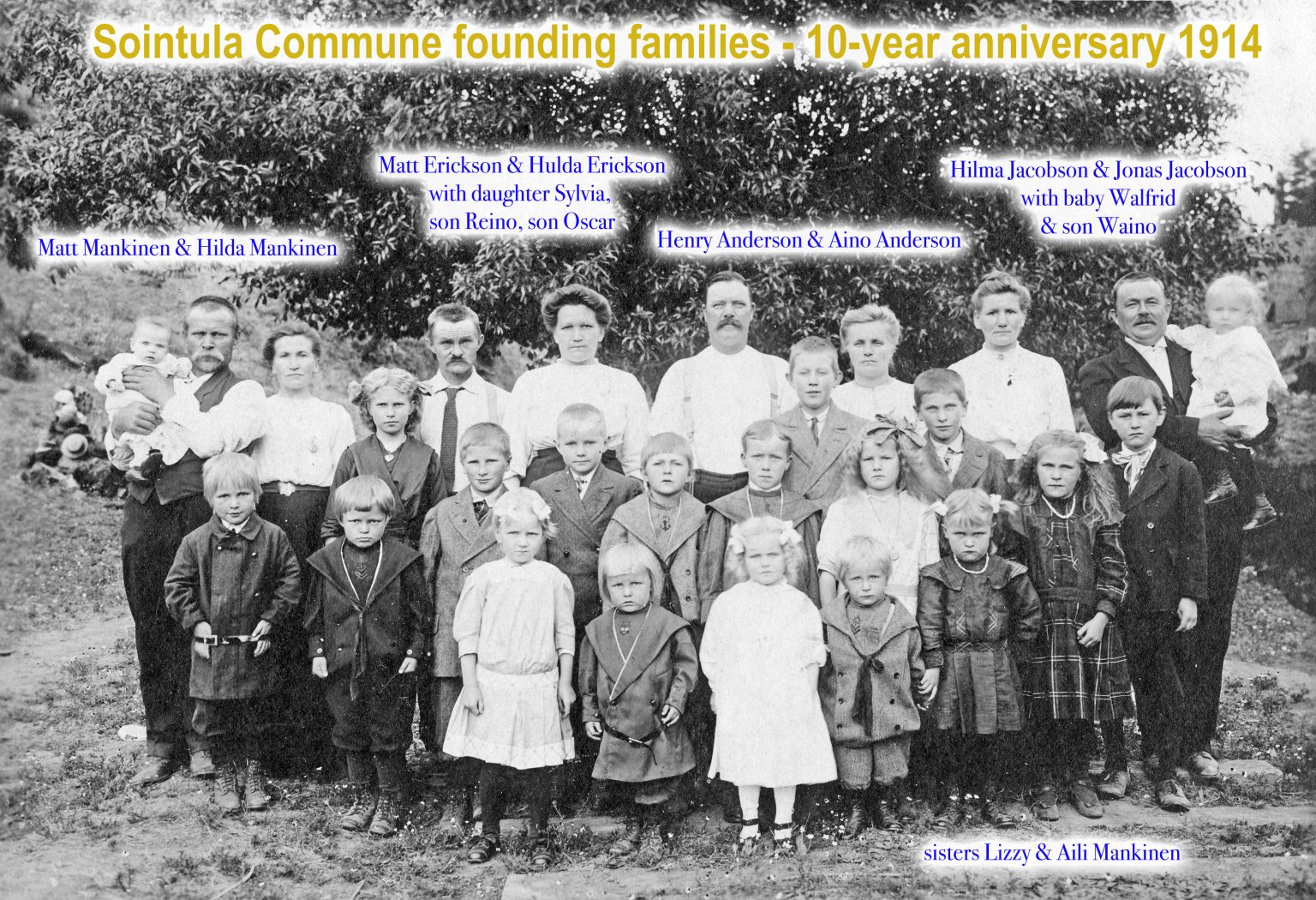 Gallery 2 - The four families who bought the land together
