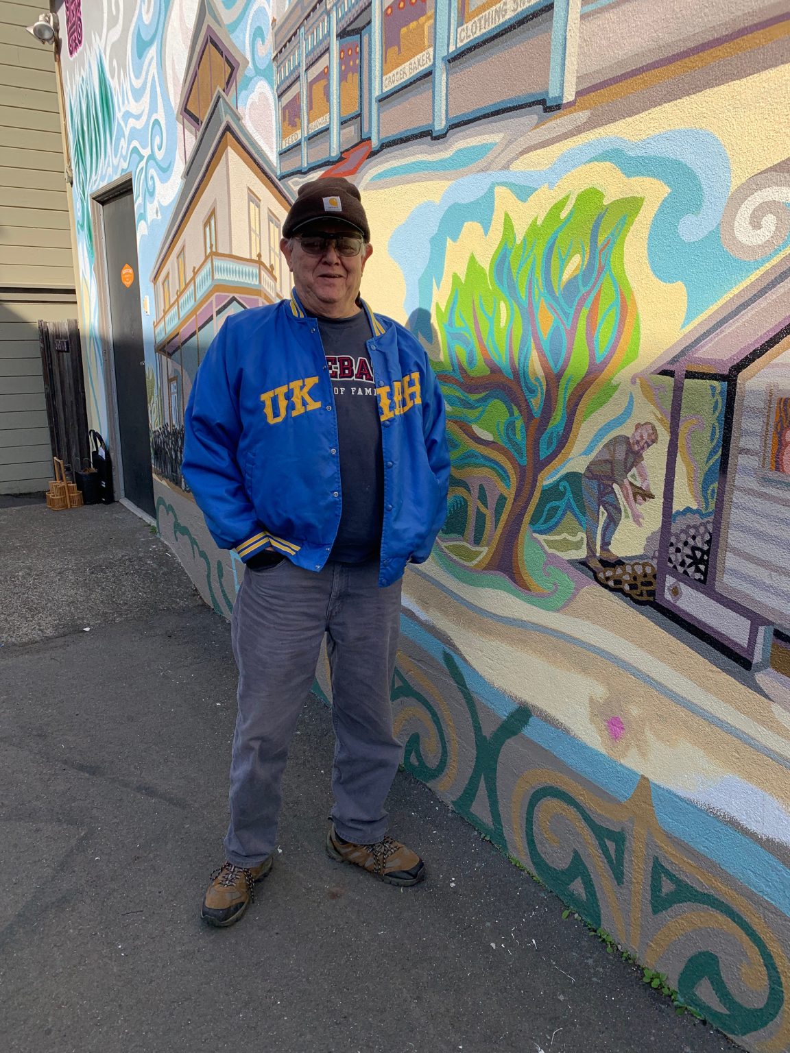 Gallery 7 - Paul Nylund, Finnish descendant and advisor for the mural, who still speaks Finnish