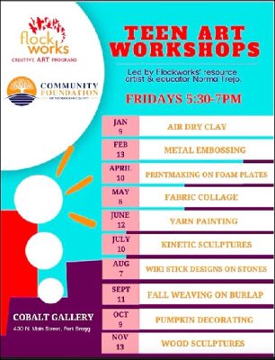 Friday Evenings for Teen Art – 2026