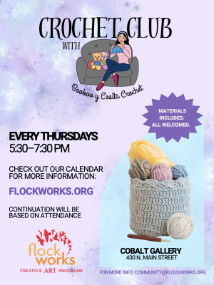 Crochet Club At Cobalt with Booboo & Cosita Crochet