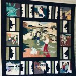 Gallery 6 - Celebrating Statue of Liberty 100 years, in hand stitched vignettes: common people enjoying freedom