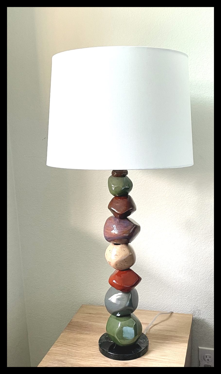 Gallery 1 - Alexis Moyer illuminates the Totem Form - see her new body of works at Edgewater Gallery