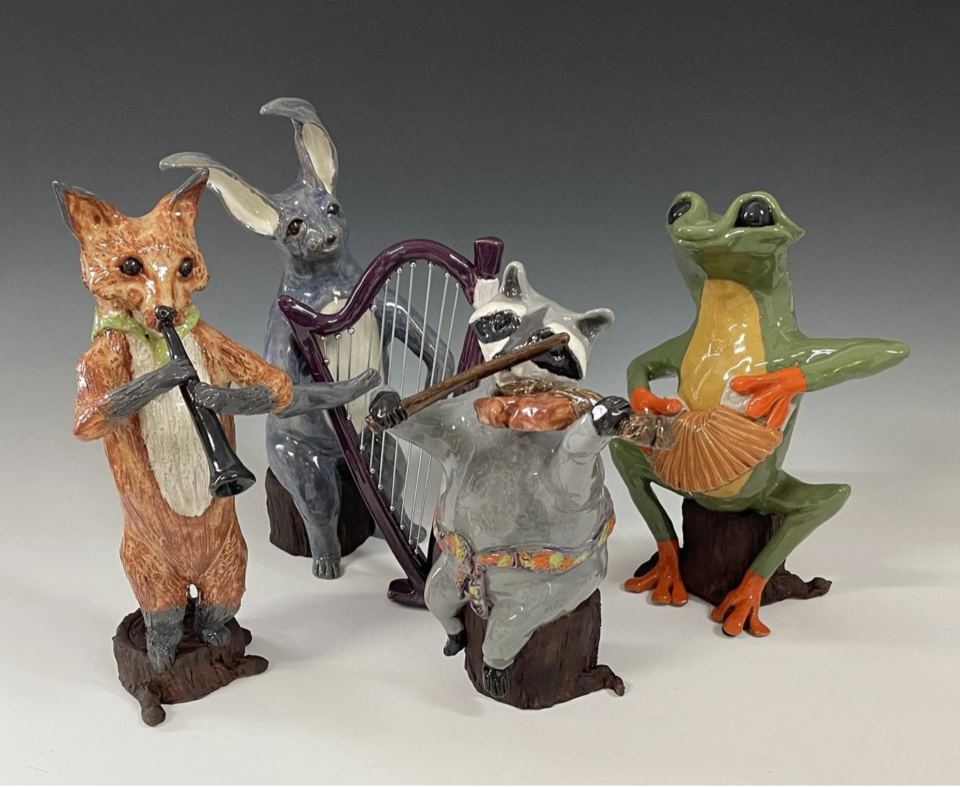 Gallery 2 - Alexis Moyer illuminates the Totem Form - see her new body of works at Edgewater Gallery