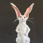 Gallery 3 - Alexis Moyer illuminates the Totem Form - see her new body of works at Edgewater Gallery