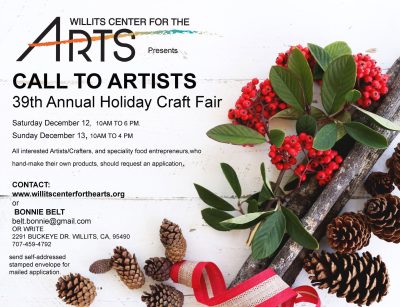 Call to Artists 39th Annual Holiday Craft Fair