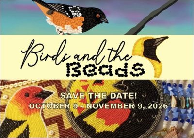 Birds and the Beads, a solo exhibtion by Meyo Marrufo