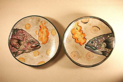 "Submerged: Plates, Tides, Shifting Scales," featuring member artist Rose Gitlin