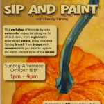 Sip and Paint Brunch with Sandy Strong