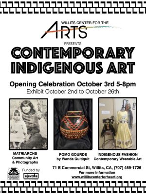 Willits Center for the Arts Contemporary Indigenous Art