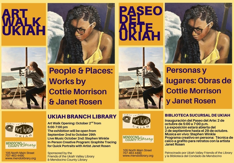 Gallery 1 - Art Walk Featuring Cottie Morrison & Janet Rosen + Music by Stephen Winkle