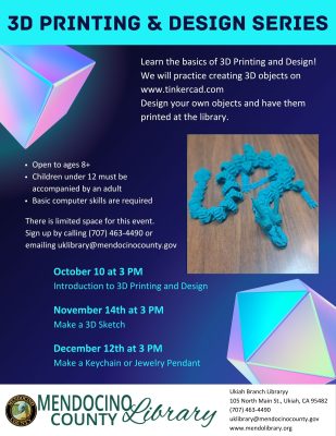 3D Printing & Design Series