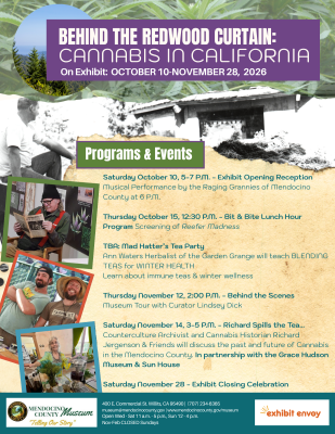 Opening Reception- Behind the Redwood Curtain: Cannabis in California