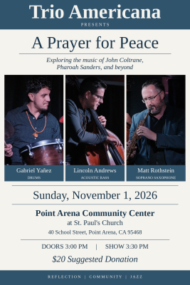 TRIOAMERICANA presents A Prayer for Peace